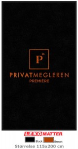 Privat logomatte-foto