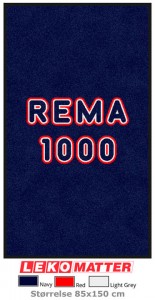 Logomatte Rema 1000-foto