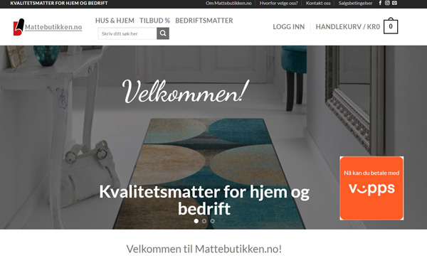 Mattebutikken.no - nettbutikk for matter