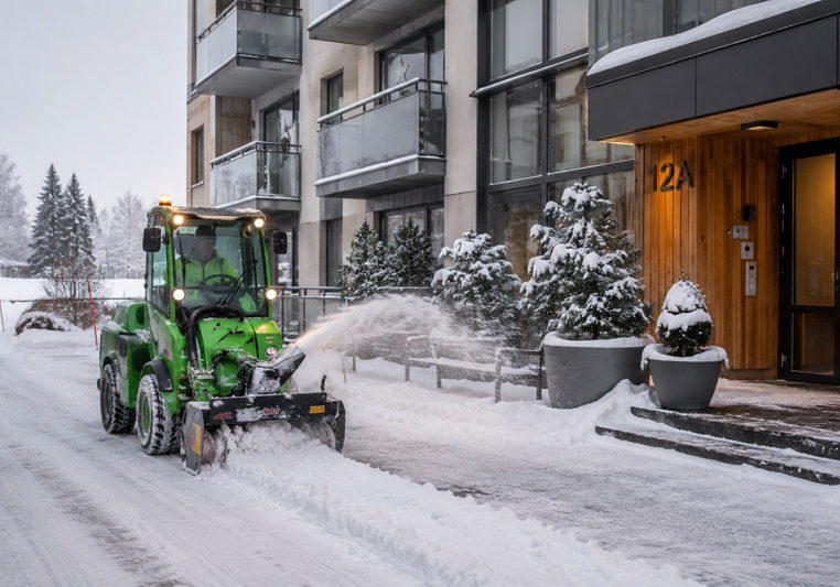 Snørydding -foto
